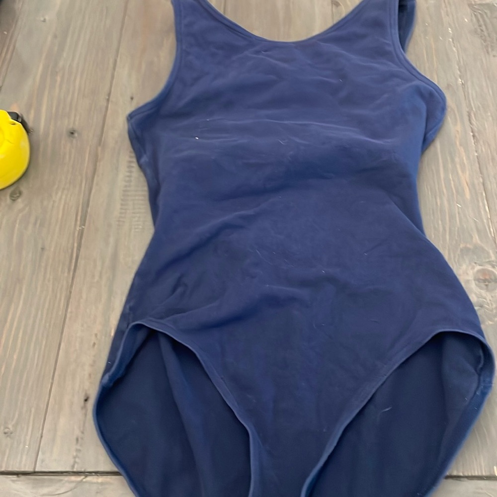 Blue Capezio Leo size med